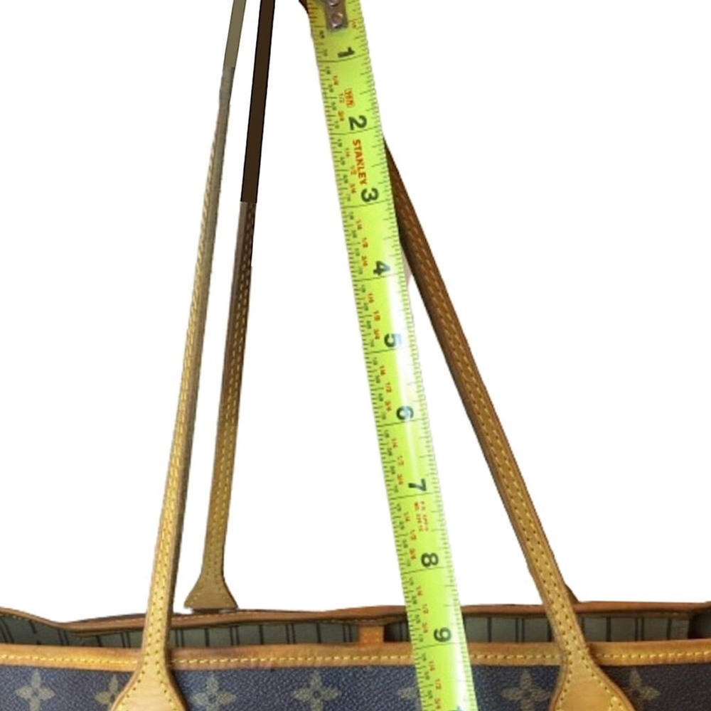 LOUIS VUITTON Monogram Neverfull GM Tote Organizer, LV Dust Bag, COA - Picture 11 of 17